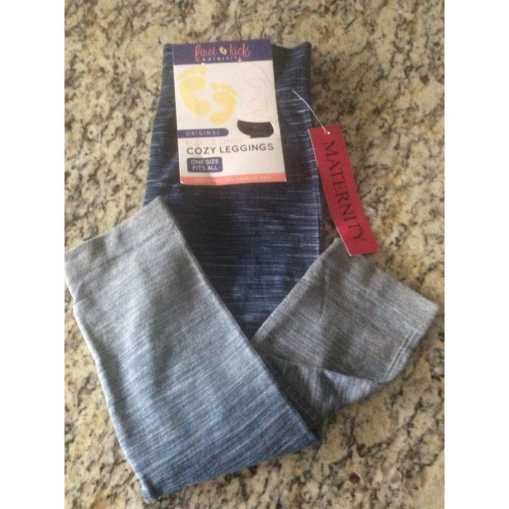 MATERNITY LEGGINGS🔸OMBRÉ BLUE COLOR